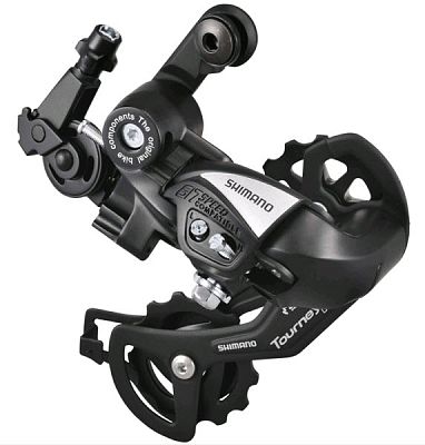 Превью  Переключатель задний SHIMANO Tourney TX55 - на ось 7 sp